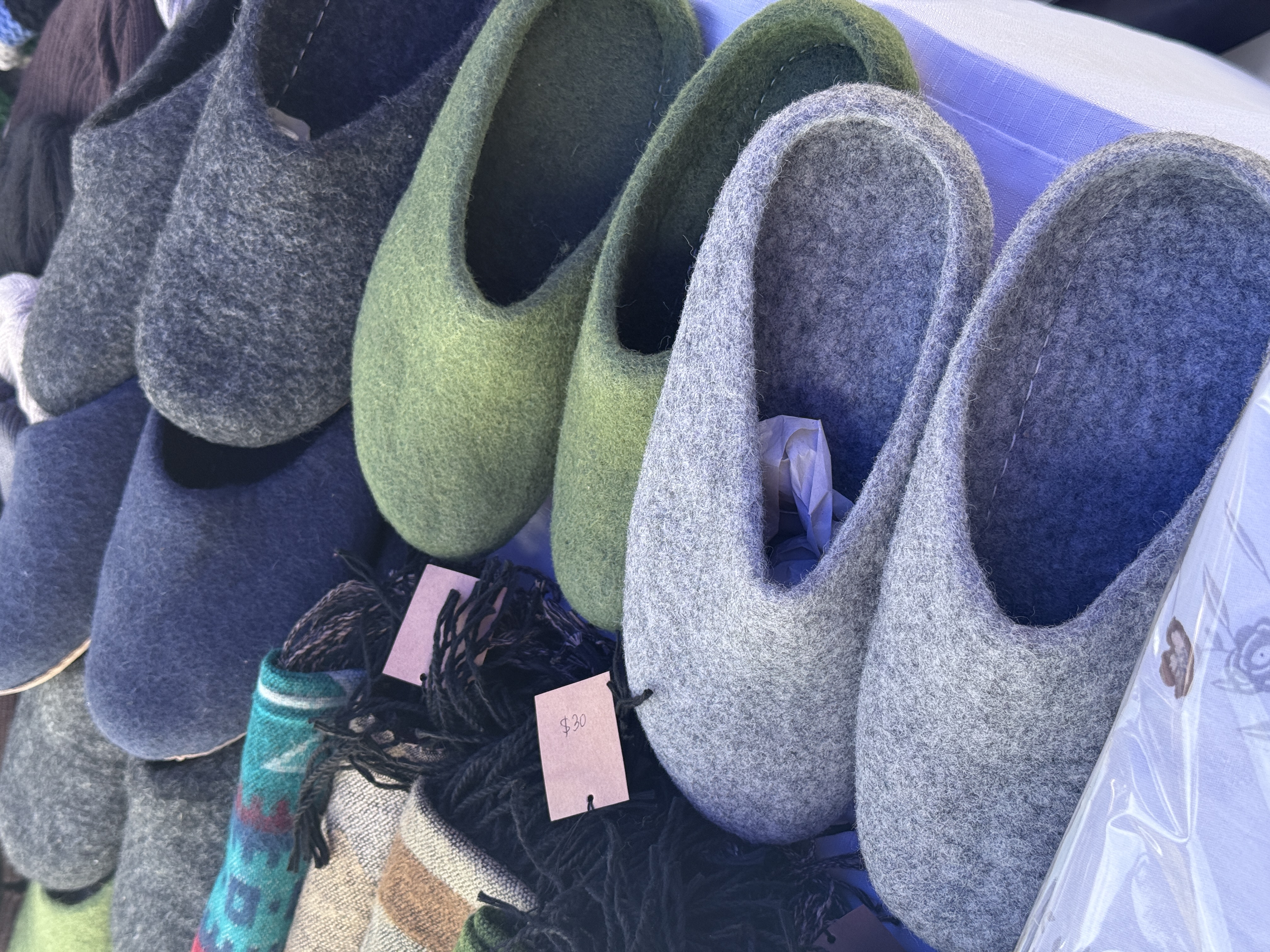 Handmade Wool Felt Slippers – Cozy Natural Comfort