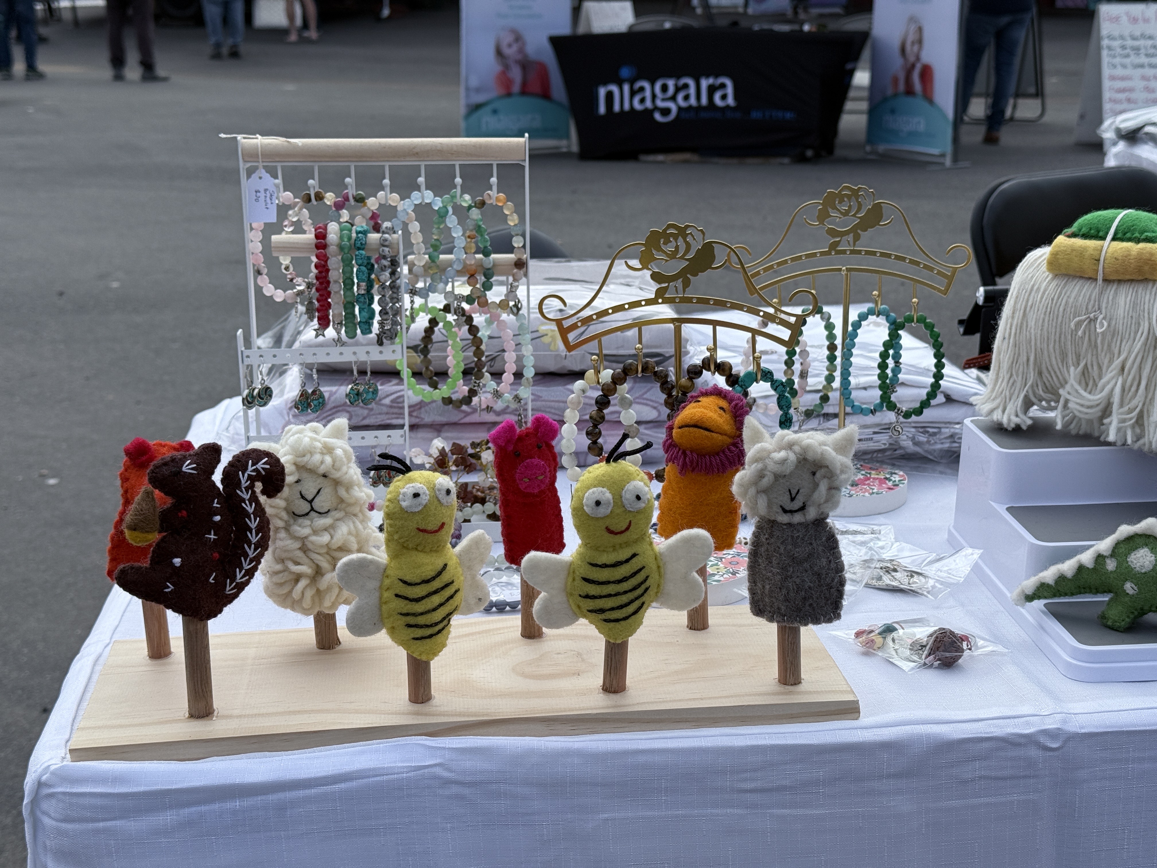 Wool Felt Finger Puppets – Handmade Collection