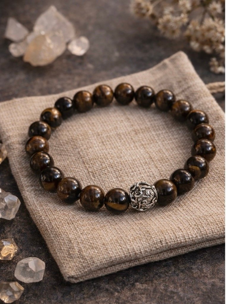 Tiger Eye Bead Bracelet image 2
