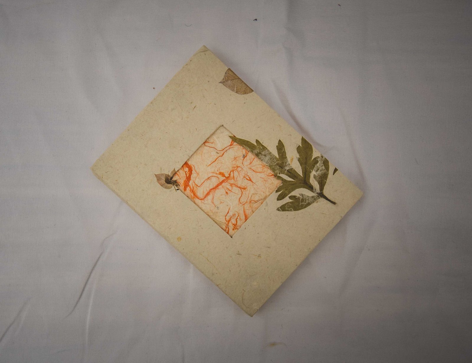 Handmade Nepali Lokta Paper Notebook  M