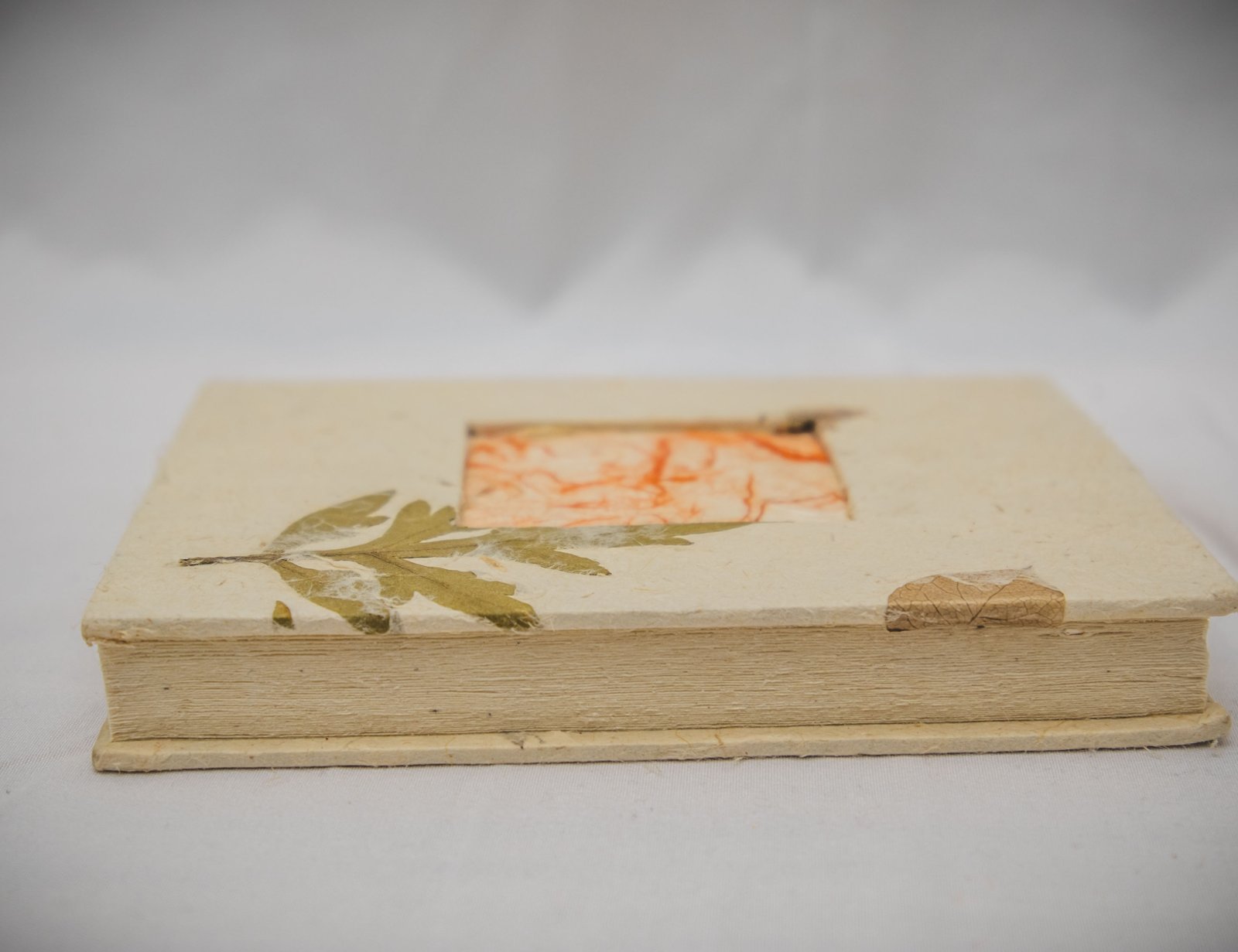 Handmade Nepali Lokta Paper Notebook  M image 5