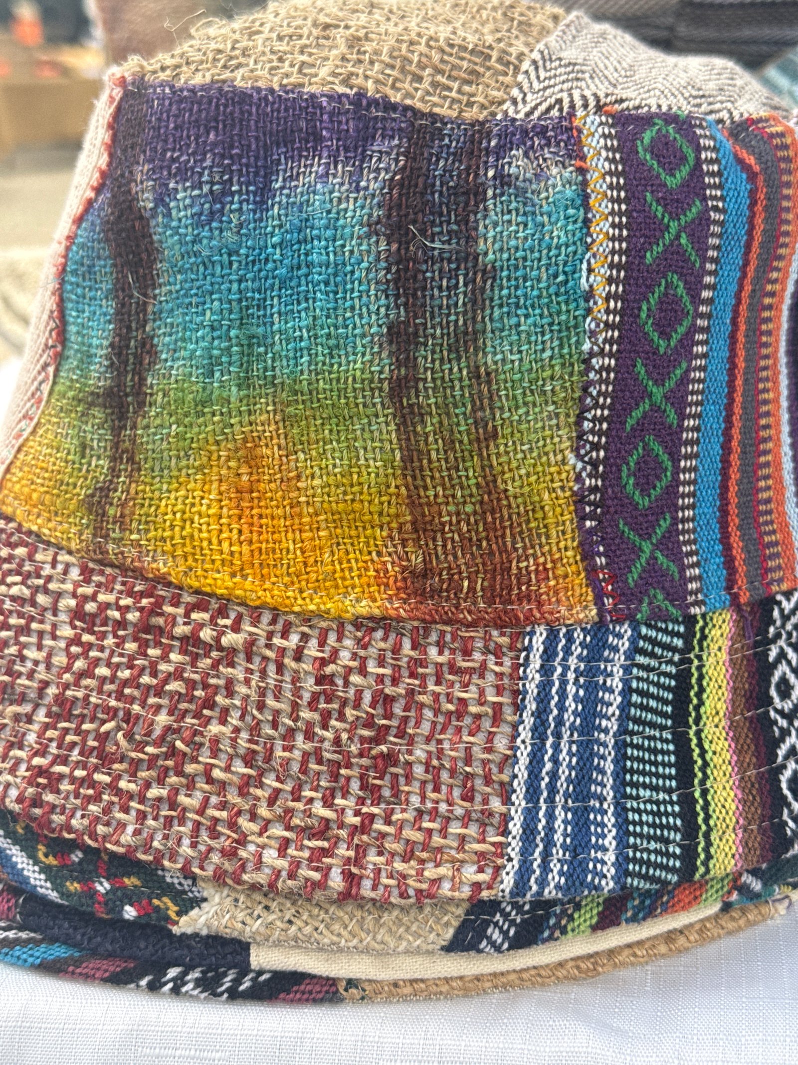 Patchwork Bucket Hat