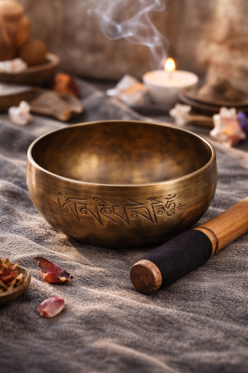 Handcrafted Singing Bowl – 14cm