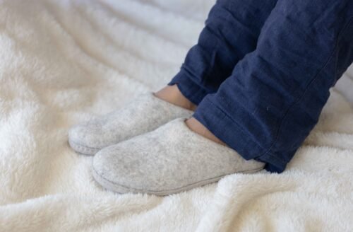 Wool - Felt Slippers